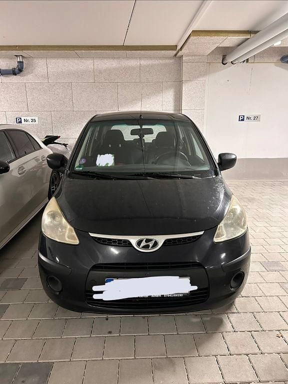 Schwarz Gebraucht 2008 Hyundai i10 Classic Kleinwagen | 1.000 € (Superpreis) - Bild 1/4