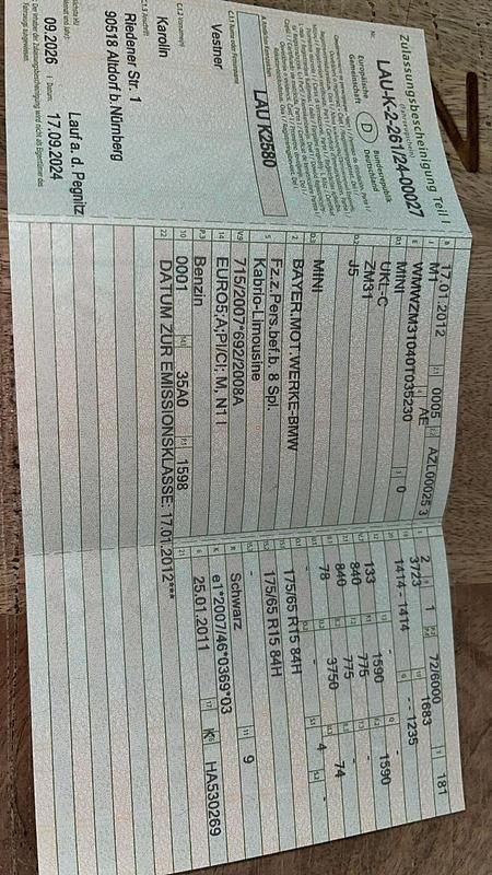 Gebraucht Mini Cooper Cabriolet 2012 Schwarz Cabrio