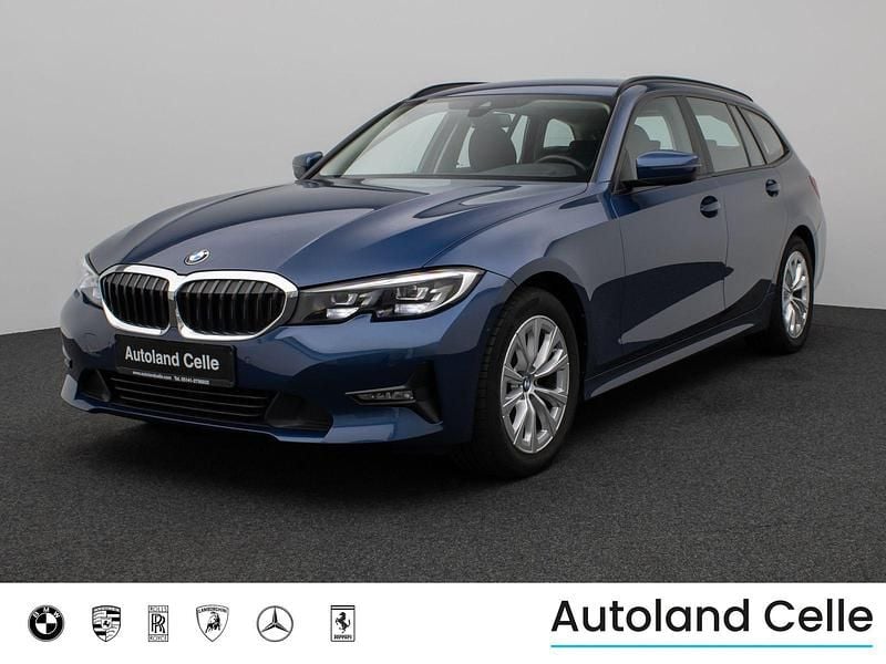 Phytonicblau metallicc1m Gebraucht 2022 BMW 320 Sport Line Kombi | 26.499 € (Superpreis) - Bild 1/4