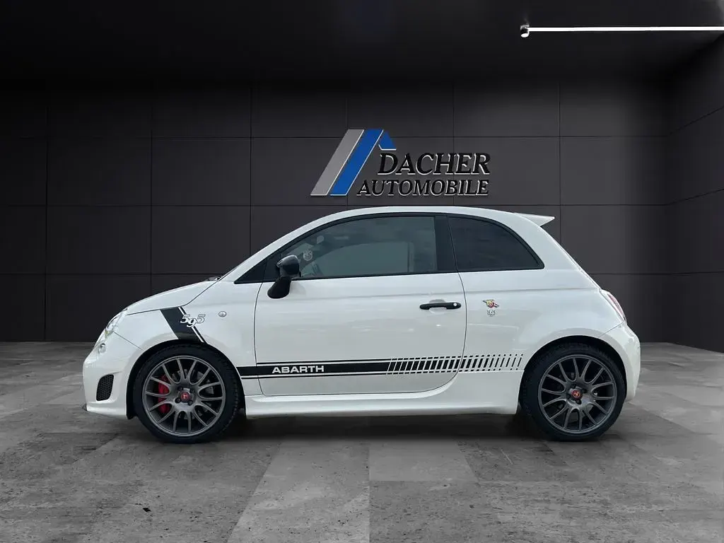 Gebraucht Abarth 595 Competizione 179 PS (131 kW) 2015 Weiß Kleinwagen