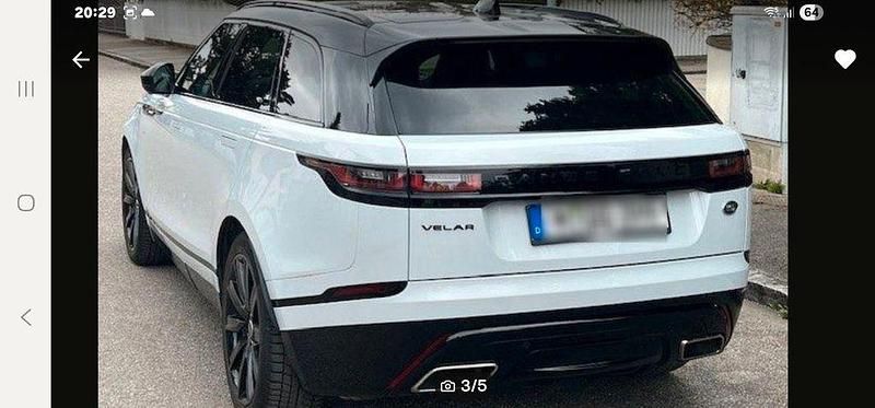 Gebraucht Land Rover Range Rover Velar R-Dynamic 300 PS (220 kW) 2019 Weiß SUV