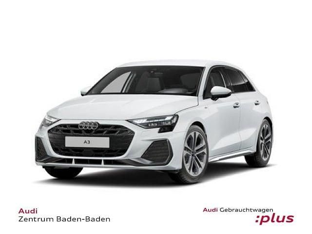 Gletscherweiß metallic Gebraucht 2025 Audi A3 S-Line | 36.480 € (Guter Preis) - Bild 1/3