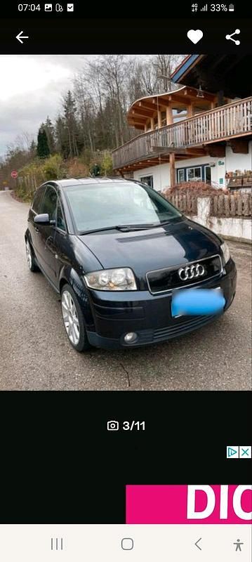 Gebraucht Audi A2 110 PS (80 kW) 2002 Blau Kleinwagen