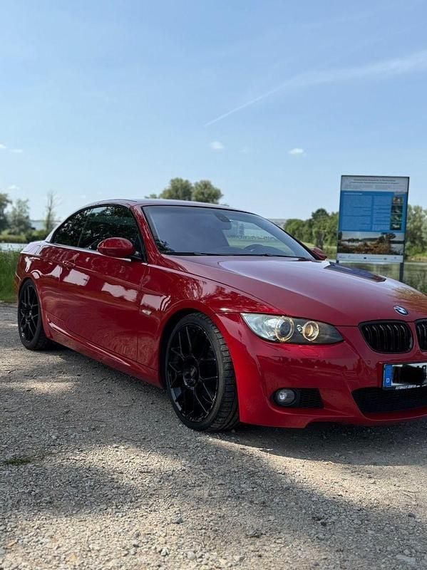 Rot Gebraucht 2008 BMW 335 Cabriolet Cabrio | 14.699 € (Guter Preis) - Bild 1/4
