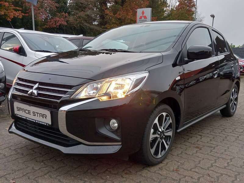 Schwarz Gebraucht 2023 Mitsubishi Space Star Select+ Kleinwagen | 14.990 € (Fairer Preis) - Bild 1/4