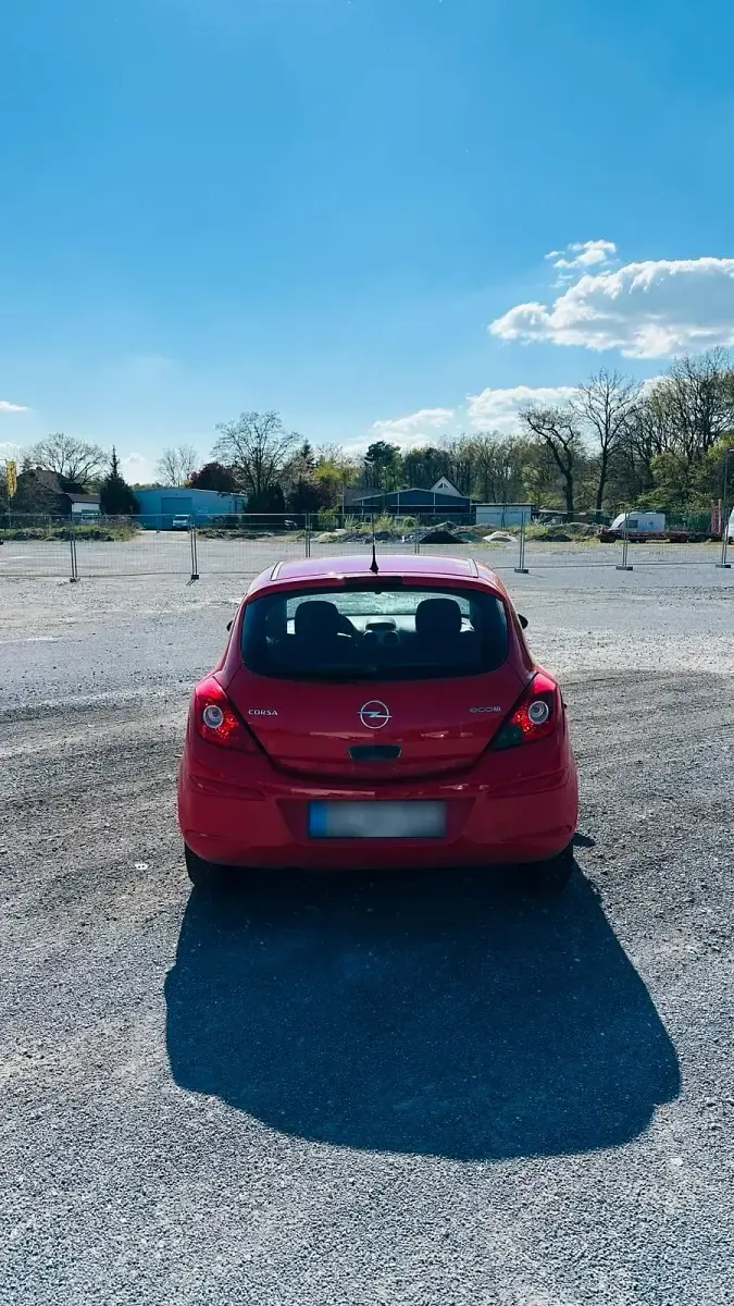 Gebraucht Opel Corsa 60 PS (44 kW) 2008 Rot Kleinwagen