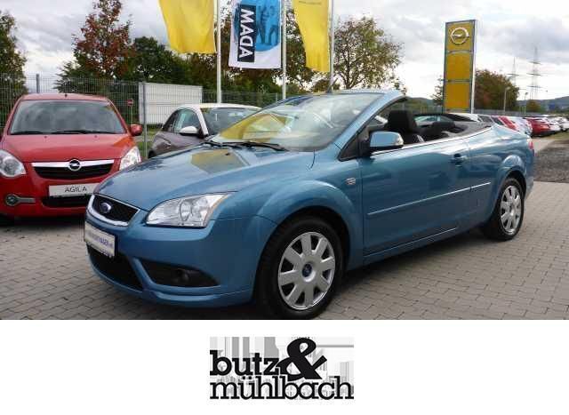 Blau metallic Gebraucht 2007 Ford Focus Cabriolet Trend Cabrio | 8.490 € - Bild 1/4