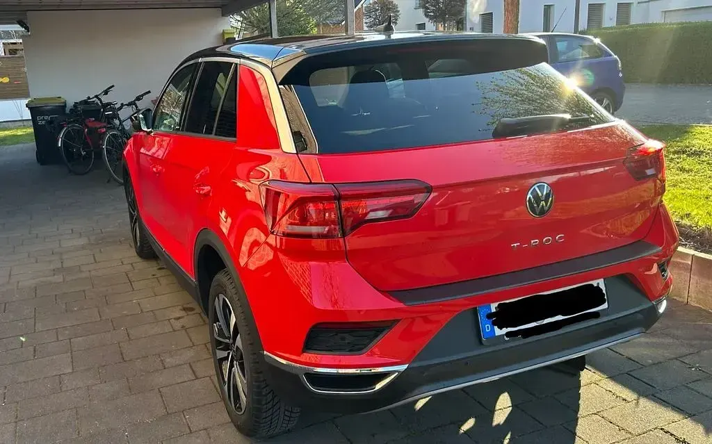 Gebraucht VW T-Roc United 150 PS (110 kW) 2021 Rot SUV