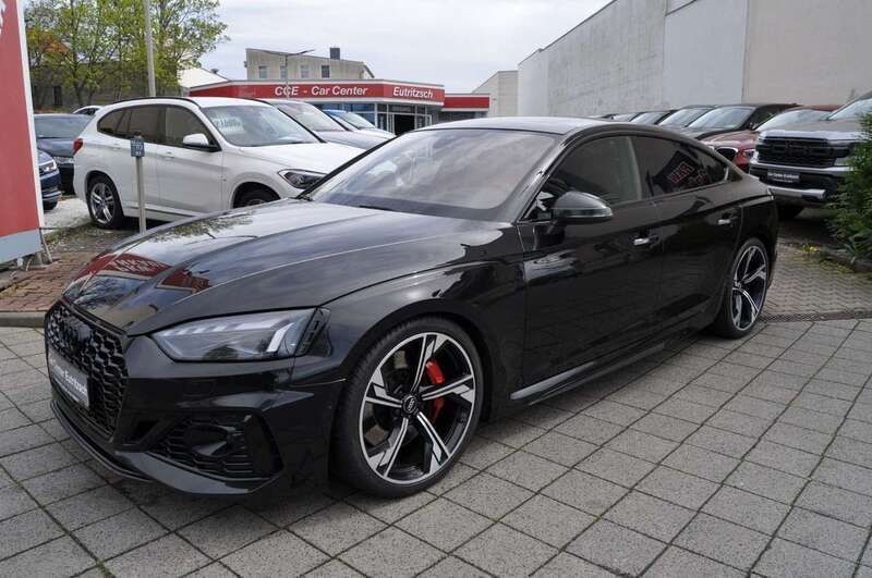 Mythosschwarz metallic Gebraucht 2021 Audi RS5 Sportback Sport Coupé | 47.990 € (Superpreis) - Bild 1/4