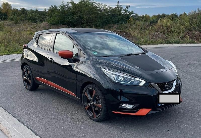 Schwarz Gebraucht 2017 Nissan Micra Kleinwagen | 10.400 € (Fairer Preis) - Bild 1/4