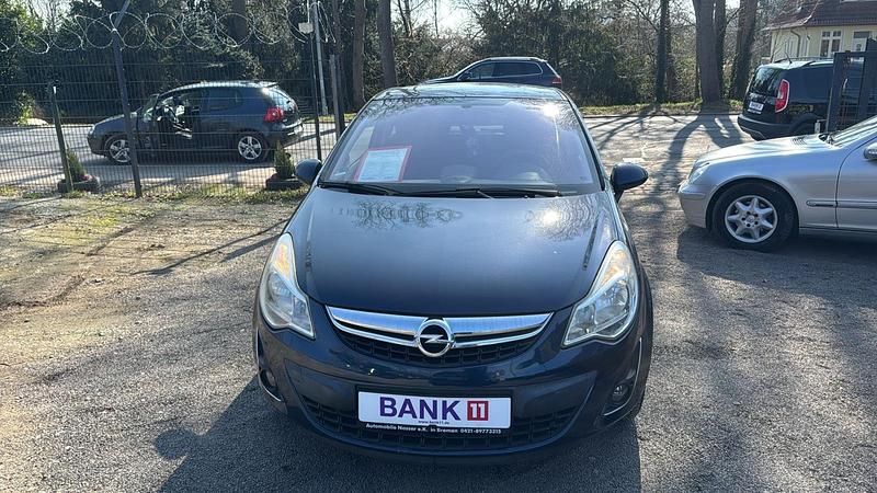 Gebraucht Opel Corsa Satellite 69 PS (50 kW) 2011 Blau Kleinwagen