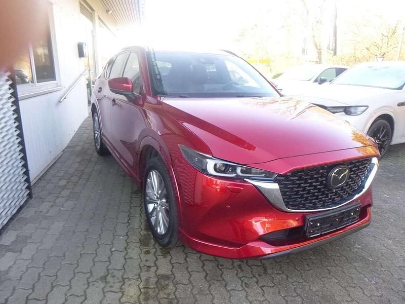 Gebraucht Mazda CX-5 Sports-Line 194 PS (142 kW) 2022 Soul red crystal SUV