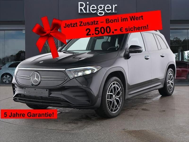Metalliclack kosmosschwarz (metallic) Gebraucht 2024 Mercedes EQB300 AMG SUV | 42.590 € - Bild 1/4