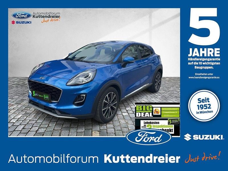 Gebraucht Ford Puma Titanium X 125 PS (91 kW) 2021 Dynamicblau metallic SUV