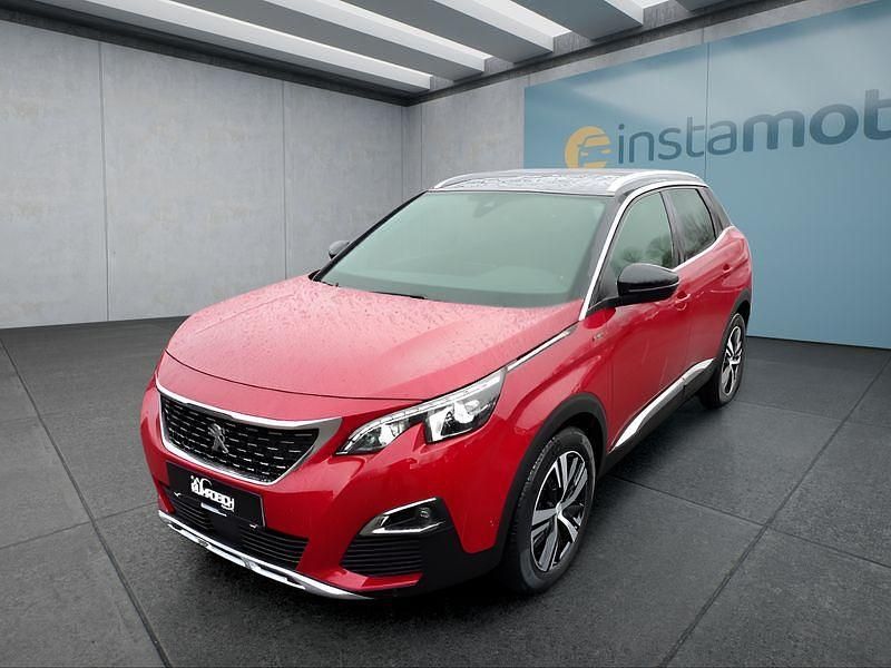 Rot Gebraucht 2020 Peugeot 3008 Van / Kleinbus | 24.799 € (Teuer) - Bild 1/4