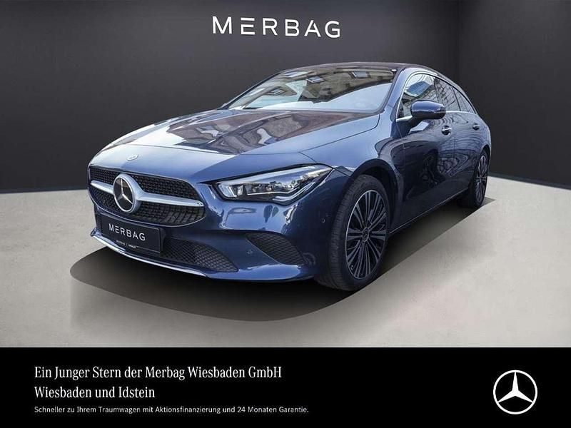 Denimblau Gebraucht 2022 Mercedes CLA220 Progressive Limousine | 25.850 € (Superpreis) - Bild 1/4