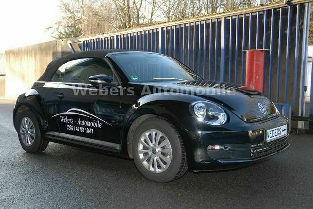 Gebraucht VW Beetle Cabriolet 105 PS (77 kW) 2015 Schwarz Cabrio