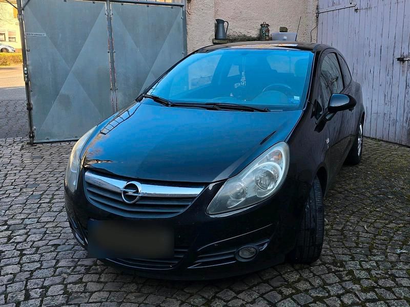 Gebraucht Opel Corsa 101 PS (74 kW) 2010 Schwarz Kleinwagen