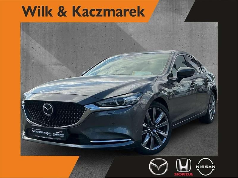 Matrixgrau metallic Gebraucht 2018 Mazda 6 Sports-Line Limousine | 19.990 € (Teuer) - Bild 1/4