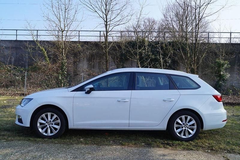 Gebraucht Seat Leon ST Style 116 PS (85 kW) 2019 Weiß Kombi