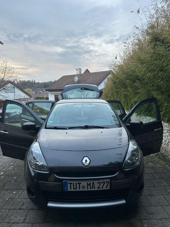 Gebraucht Renault Clio III Dynamique 101 PS (74 kW) 2009 Schwarz Limousine
