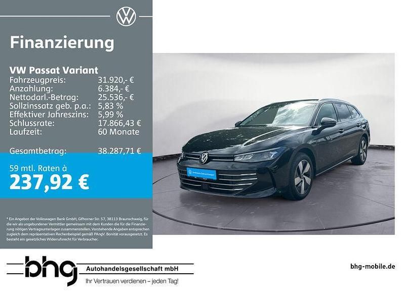 Schwarz Gebraucht 2024 VW Passat Business Kombi | 31.550 € (Fairer Preis) - Bild 1/4