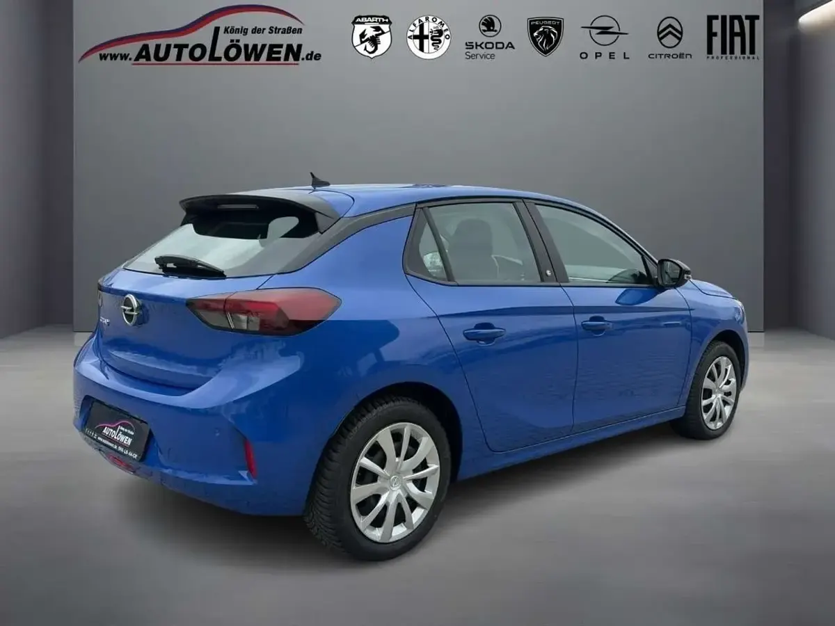 Gebraucht Opel Corsa-e Edition 100 kW (136 PS) 2022 Perl blau (metallic) Kleinwagen