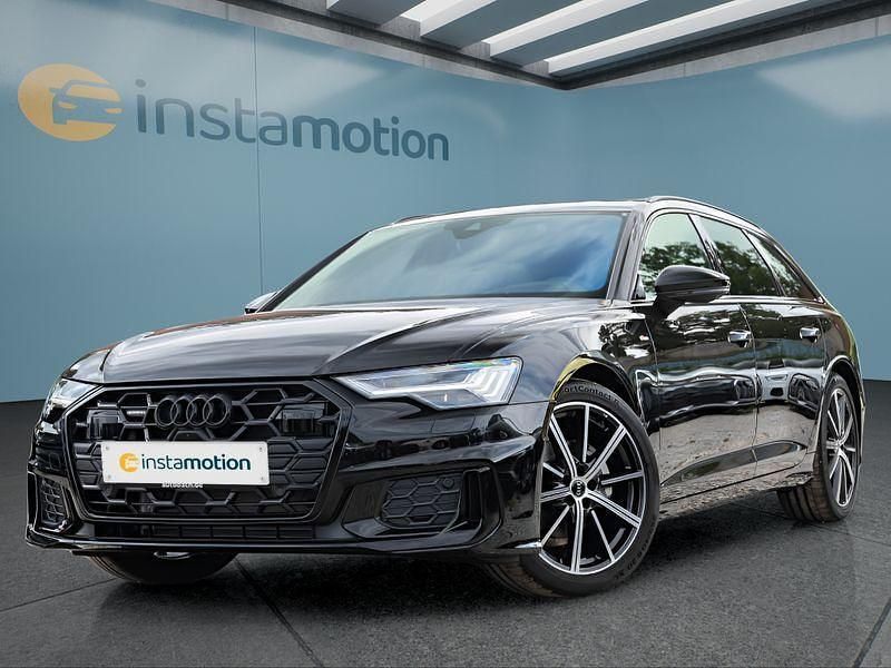 Schwarz Gebraucht 2024 Audi A6 S-Line Kombi | 71.749 € - Bild 1/4