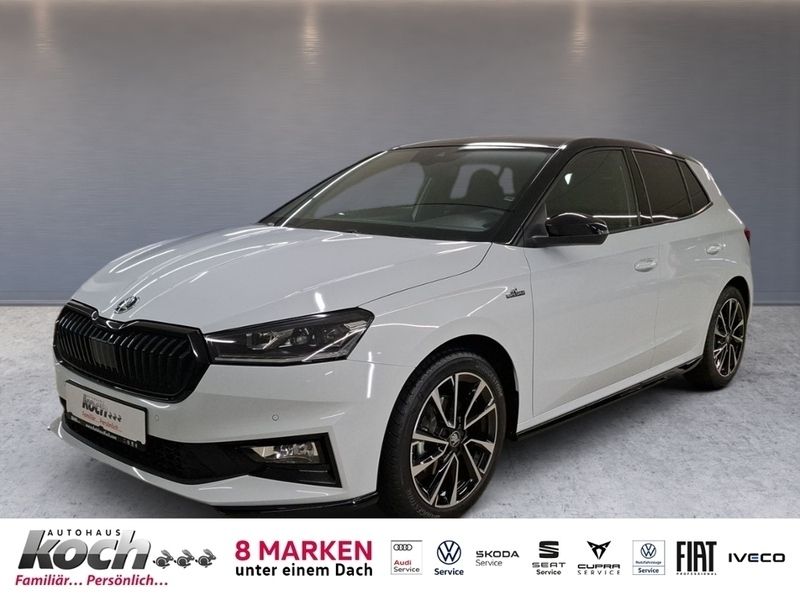 Weiß Neu 2025 Skoda Fabia Monte Carlo Kleinwagen | 24.990 € (Fairer Preis) - Bild 1/4