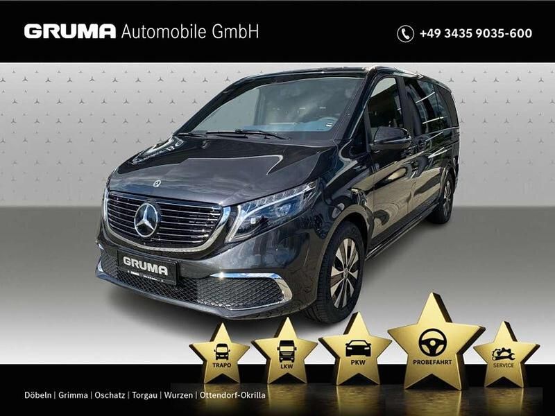 Graphitgrau dunkel Gebraucht 2022 Mercedes EQV300 Kombi | 54.800 € (Teuer) - Bild 1/4