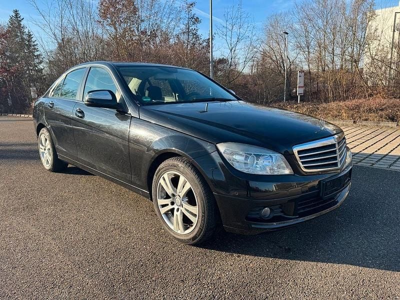 Schwarz Gebraucht 2007 Mercedes C180 Classic Limousine | 3.999 € (Guter Preis) - Bild 1/4