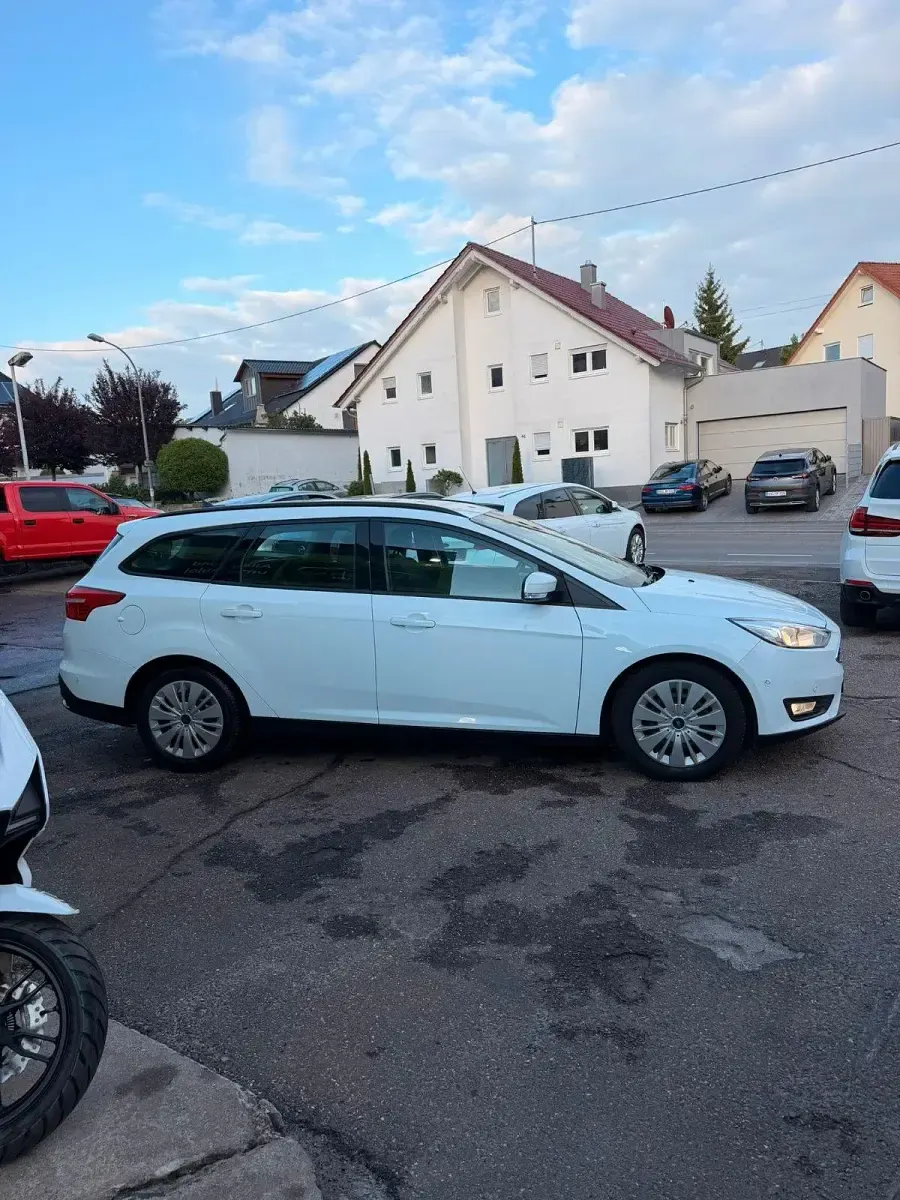 Gebraucht Ford Focus Trend 125 PS (91 kW) 2017 Weiß Kombi