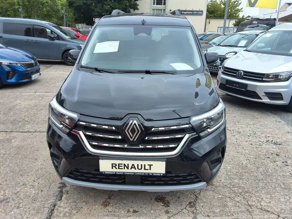 Neu Renault Kangoo Techno 131 PS (96 kW) 2026 Schwarz Van / Kleinbus