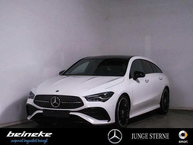 Gebraucht Mercedes CLA200 Shooting Brake AMG 163 PS (119 kW) 2024 Unilack polarweiß Kombi