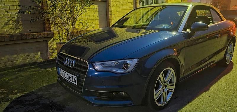 Blau Gebraucht 2015 Audi A3 Cabriolet Ambition Cabrio | 18.900 € (Fairer Preis) - Bild 1/4