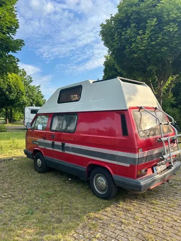 Gebraucht VW T3 69 PS (50 kW) 1989 Rot Van
