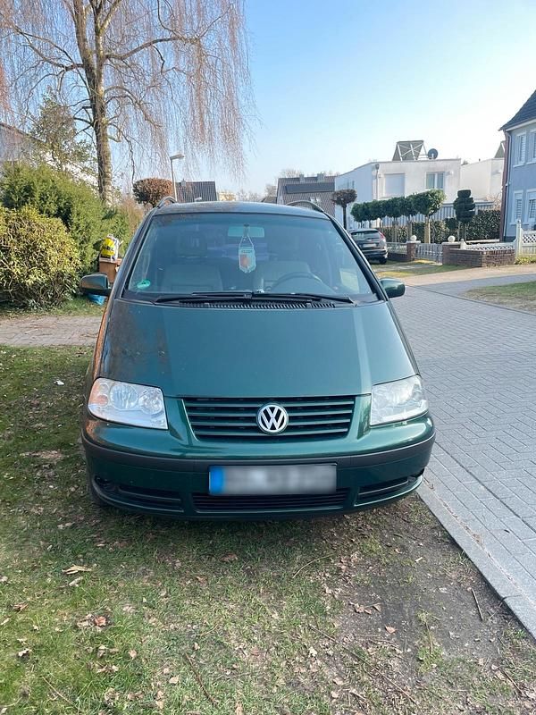 Gebraucht VW Sharan 130 PS (95 kW) 2003 Grün Van / Kleinbus