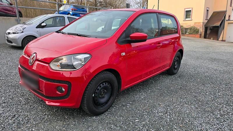 Gebraucht VW up! 60 PS (44 kW) 2014 Rot Kleinwagen