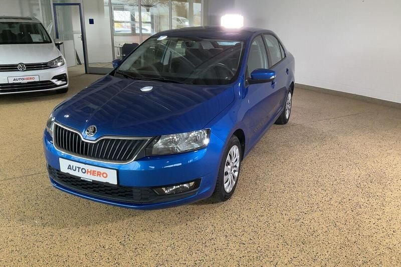 Gebraucht Skoda Rapid Active 2019 Blau Limousine