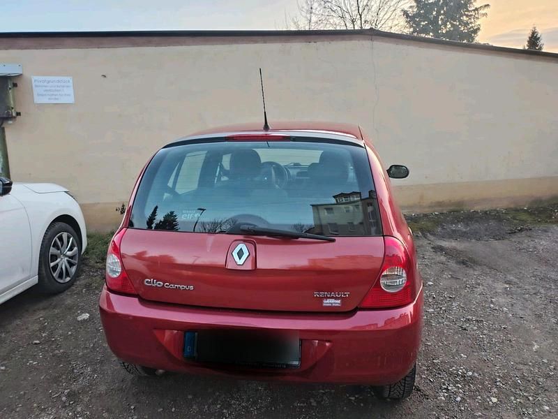 Gebraucht Renault Clio II Campus 75 PS (55 kW) 2007 Rot Kleinwagen