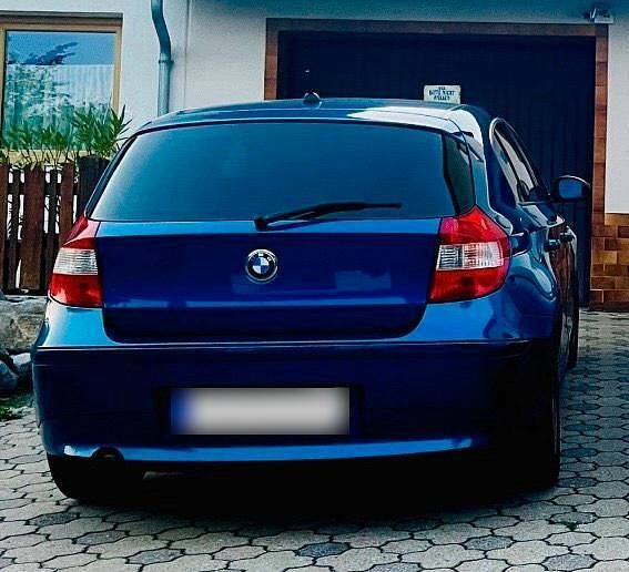 Gebraucht BMW 116 116 PS (85 kW) 2007 Blau Kleinwagen