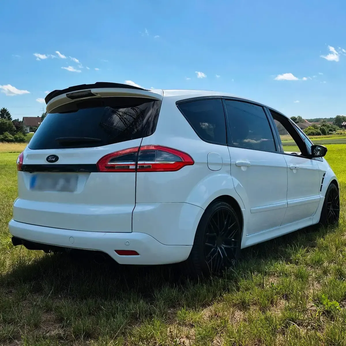 Gebraucht Ford S-MAX Titanium S 200 PS (147 kW) 2012 Weiß Van / Kleinbus