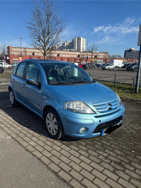 Blau Gebraucht 2006 Citroën C3 Exclusive Kleinwagen | 1.090 € (Superpreis) - Bild 1/4