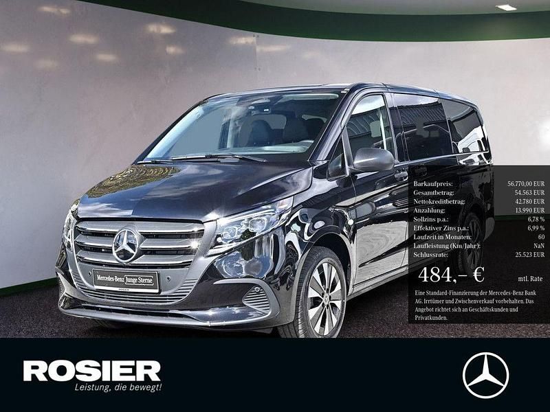 Schwarz / obsidianschwarz Neu 2025 Mercedes Vito Van / Kleinbus | 56.770 € - Bild 1/4