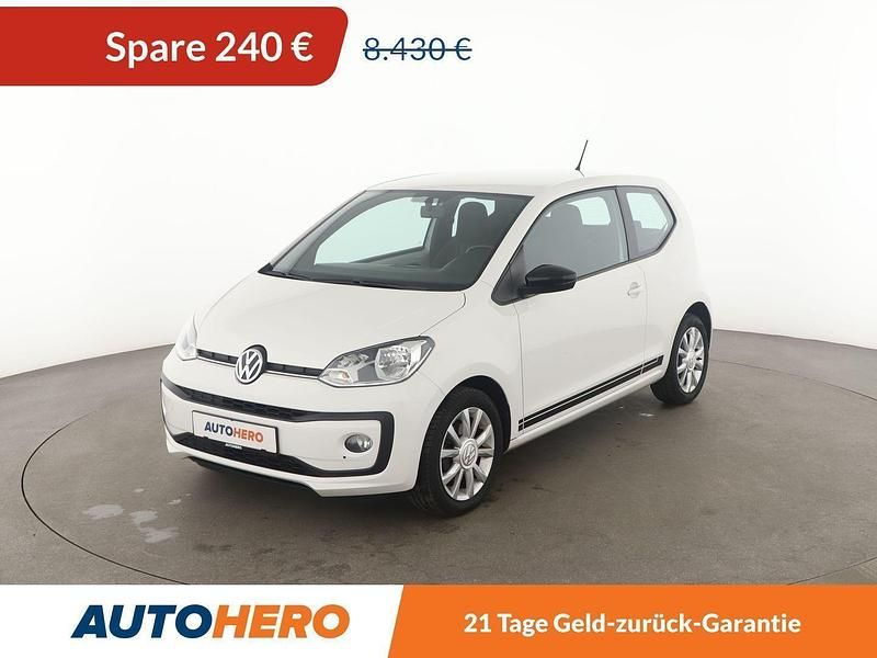 Weiß Gebraucht 2017 VW up! CLUB Kleinwagen | 8.190 € (Fairer Preis) - Bild 1/3