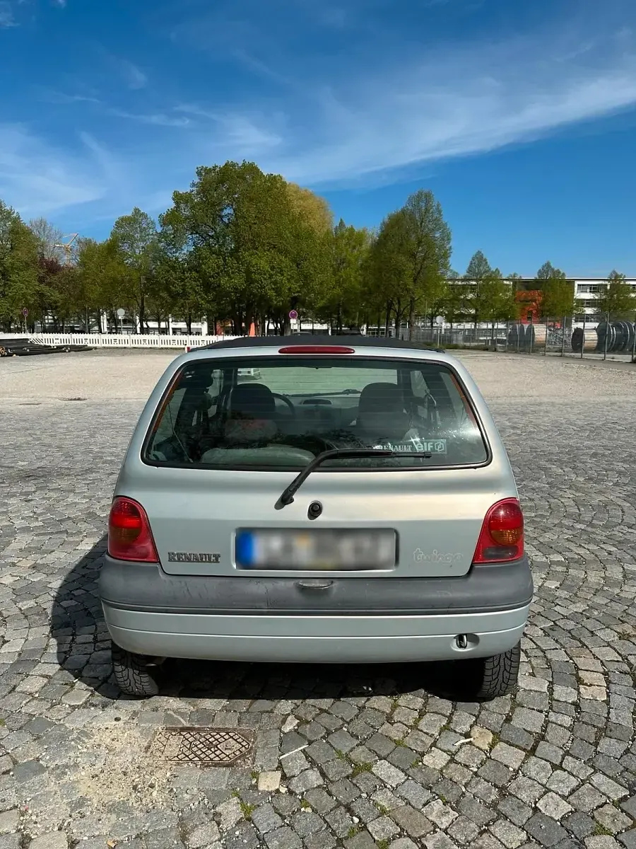 Gebraucht Renault Twingo 58 PS (42 kW) 2001 Grau Kleinwagen