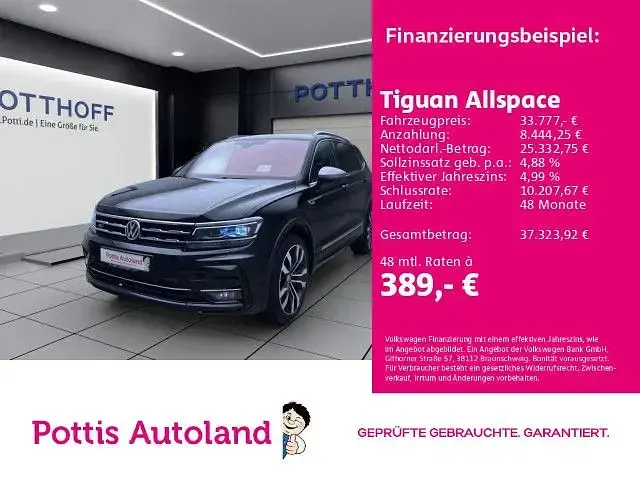 Gebraucht VW Tiguan Allspace R-line 200 PS (147 kW) 2021 SUV