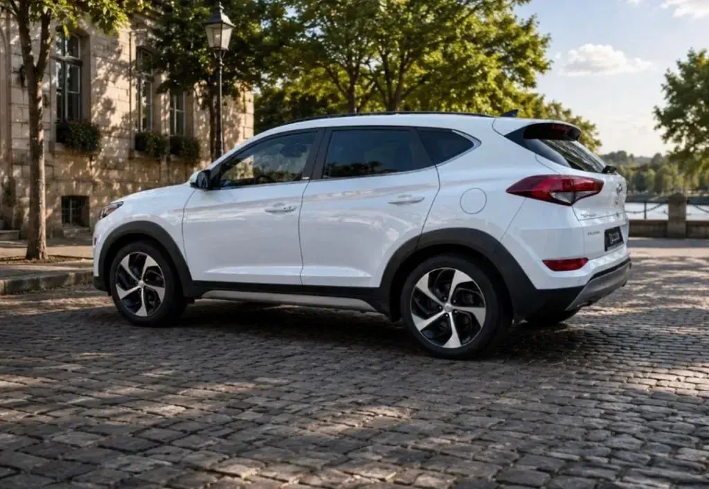 Gebraucht Hyundai Tucson Passion Plus 177 PS (130 kW) 2018 Weiß SUV