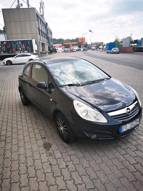Schwarz Gebraucht 2007 Opel Corsa Kleinwagen | 2.400 € (Fairer Preis) - Bild 1/4