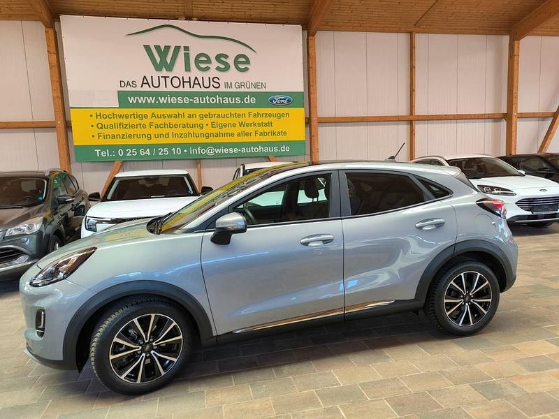 Silber Gebraucht 2021 Ford Puma Titanium SUV | 17.970 € (Superpreis) - Bild 1/4